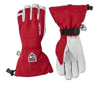 Hestra - Army Leather Heli Ski 5 Finger - Gloves size 10, red