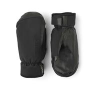 Hestra - Leather mittens GORE-TEX Waterproof - Mitt Alpine Short Gtx Black for Men - Size 11 Black 11