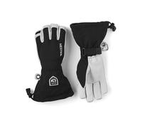 Hestra Gloves Army Leather Heli Ski Unisex 5 Finger Gloves Black