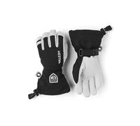 Hestra - Kid's Army Leather Heli Ski 5 Finger - Gloves size 5, grey