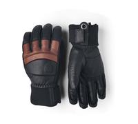 Hestra - Leather Ski gloves - Fall Line Glove Navy/Brown in Leather - Size 9 Navy 9