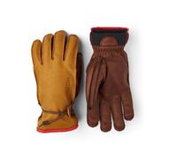 Hestra - Leather ski gloves - Glove Wakayama New Cork / Brown in Leather - Size 8 Brown