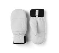 Hestra - Leather ski Mittens - Omni Mitt White in Leather - Size 7 White