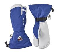 Hestra - Army Leather Heli Ski 3 Finger - Gloves size 8, blue
