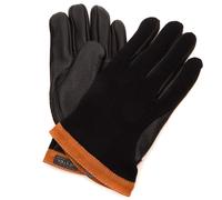 Hestra Men's Deerskin Wool Tricot Gloves Black