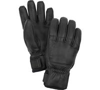 Hestra Men's Heli Ski Cuir de Vache, black, EU 8