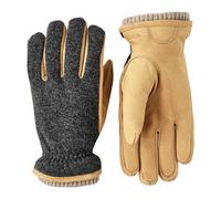 Hestra | Noah | Nubuck Leather Gloves | Charcoal/Tan 8