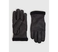 Hestra Primaloft Rib Gloves (Deerskin) - Black - Black / M (8)