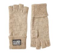 Hestra | Raggwool Half Finger | Fingerless Wool Gloves | Beige 8