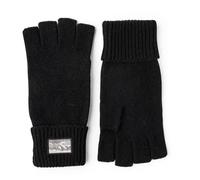 Hestra - Raggwool Half Finger - Gloves size 6, black