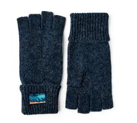 Hestra - Raggwool Half Finger - Gloves size 8, blue