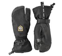 Hestra Unisex CZone Mountain 3-Finger Glove, Waterproof, Windproof | Leather alpine ski glove for men & women