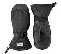 Hestra Unisex Gauntlet Sr Mitt, Waterproof, Windproof Insulated Mittens for Skiing & Snowboarding, Men & Women - Black/Black - 10