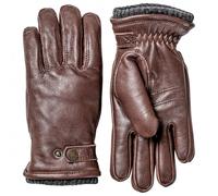 Hestra - Utsjö - Gloves size 9, brown