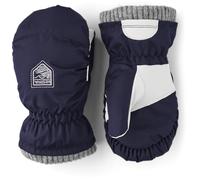 Hestra Warm Mitten for Kids: Youth My First Basic Cold Weather Winter Mittens, Dark Navy, 2