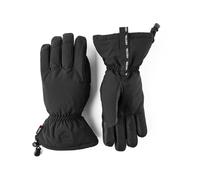 Hestra - Waterproof Ski gloves in Primaloft - Mist Glove Black in Leather - Size 10 Black 10