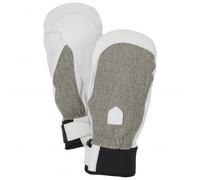 Hestra - Army Leather Patrol Female Mitt Light Grey - 6 - Mitten