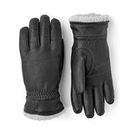 Hestra - Women's Buvika Deerskin - Gloves size 8, grey