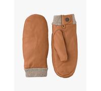 Hestra Womens Idun Mitt Wool Lined Leather Mittens - Cork