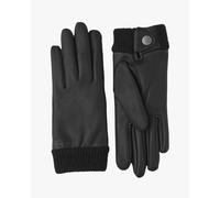 Hestra Womens Idun Wool Lined Deerskin Leather Gloves - Black