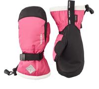 Hestra Youth Gauntlet Waterproof CZone Junior/Kids Mitten,Black/Drk Grey,3