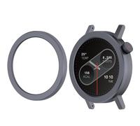 Hesupy Bezel Ring for CMF Watch Pro 2, Replacement Metal Frame Cover Plate Hard Case Smartwatch Bezel Bumper Protector Guard for CMF by Nothing Watch Pro 2 (Gray)