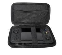 Hesupy Carrying Case for BOYHOM R36H, Portable Storage Bag Organizer PU Case Hard EVA Protective Cover Shockproof Shell for R36H Handheld Game Console