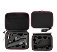 Hesupy Carrying Case for DJI Osmo Mobile 7/7P, Portable Travel Storage Bag Organizer Hard Case Protective Cover Handbag for OM7 OM7P Gimbal Stabilizer Accessories Protection (Black)