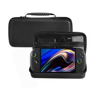 Hesupy Carrying Case for OneXPlayer APEX AMD MAX, Portable Travel Storage Bag PU Leather EVA Hard Shell Protective Cover Handheld Game Console Organizer Accessories