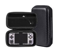 Hesupy Carrying Case for RG35XX H Retro Handheld Game Console, Travel Storage Bag Hard Protective Case for Anbernic RG35XX H Portable Organizer