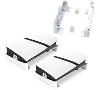 Hesupy Horizontal Stand for PS5 Pro, Base Holder Compatible with Playstation 5 Pro Disc & Digital Edition Bracket Gaming Consoles Accessories