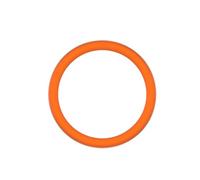 Hesupy Metal Bezel Ring for CMF Watch Pro 2, Replacement Metal Frame Cover Plate Hard Case Smartwatch Circle Bezel for CMF BY NOTHING Watch Pro 2 (Orange)