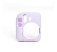 Hesupy Silicone Case for Instax Mini 12, Camera Soft Protective Sleeve Ultra Slim Skin Cover Shockproof Dust-Proof Shell Case for Mini 12 Instant Camera Protection (Purple)