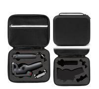 Hesupy Travel Carrying Case for DJI Osmo Mobile 6, Portable Storage Organizer Bag EVA Hard Case Protective Cover for OM6 Handheld Mobile Phone Gimbal Stabilizer Protection (Black + Black Lining)