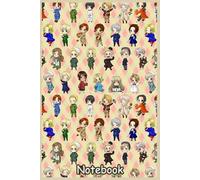 Hetalia Axis Powers Chibi Nations Notebook: 6x9 Blank Pages for Your Imagination
