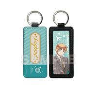 [Hetalia World★Stars] Leather Key Chain /05 United Kingdom