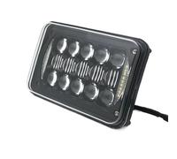 HETEVSCCK 4x6 5D 48W LED Headlight Bulb Hi/Lo Beam DRL For XR650 XR250 XR400 (Black)
