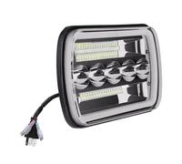 HETEVSCCK 5X7Inch 7X6Inch LED Headlight Hi-Lo Beam Halo DRL For Chevrolet For Express 3500 1500 For Astro