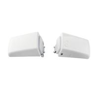 HETEVSCCK Car Door Handle Front Exterior Door Handle Cover Cap Trim for Land Rover for Range Rover Sport 2005-2013 LR2 for Freelander 2 LR3 for Discovery 3 (White)