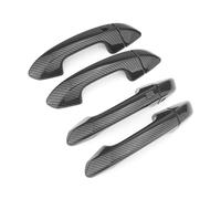 HETEVSCCK Car Exterior Outer Door Handle Covers for Kia for Stinger 2018 2019 2020 2021 2022 2023(Carbon Look)