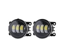 HETEVSCCK Car Fog Lamp LED Fog Light For Fiat 500 1.4L L4 For Panda For Punto Evo For Sedici (P-White Yellow)