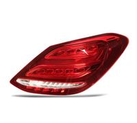 HETEVSCCK For Benz C-Class W205 Sedan 2015 2016 2017 2018 Right Side LED Tail Lights Rear Lamp A2059060457 Left Hand Driving (Right)