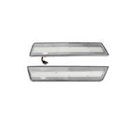 HETEVSCCK For Dodge For Challenger 2008 2009 2010 2012 2013 2014 For Charger 2011 2012 2013 2014 2x Car Rear Side Marker Lights Signal Lamp (Clear n white light)