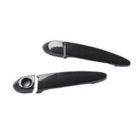 HETEVSCCK for E/F Chassis 3 Series M3 M4 E90 E92 E93 F30 F35 GT F34 E84 F25 F26 E70 Dry Carbon Fiber Car Exterior Car Door Handle(2D Without Sensor,RHD)