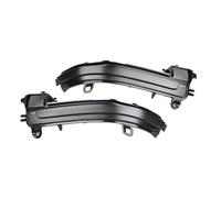 HETEVSCCK For F20 F21 F22 F30 E84 1 2 3 4 Series LED Side Wing Mirror Indicator Repeater Dynamic Turn Signal (Black)