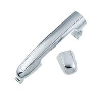 HETEVSCCK for Hyundai for Sonata 2006 2007 2008 2009 2010 2.4L 3.3L 1/2/4 Pcs Black/Chrome Exterior Car Door Handle Front Rear Left Right(Rear Side Chrome)