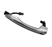 HETEVSCCK for Hyundai for Tucson 2016-2020 Front Rear Left Right Chrome Exterior Door Handle Smart Key 82651D3710 83651D3010(Front Left Driver)