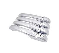 HETEVSCCK for Jeep for Patriot for Liberty Russia 2007 2008 2009 2010 2011 2012 2013 2014 2015 2016 2017 Car Door Handle Cover Stickers Trim (2 Buttons 4 Door)