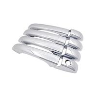 HETEVSCCK for Jeep for Patriot for Liberty Russia 2007 2008 2009 2010 2011 2012 2013 2014 2015 2016 2017 Car Door Handle Cover Stickers Trim (No Buttons 4 Door)