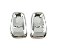 HETEVSCCK For Jeep For Renegade 2017 2018 2019 2020 Car Front Fog Light Lamp Frame Stick ABS Chrome Cover Trim Parts 2pcs